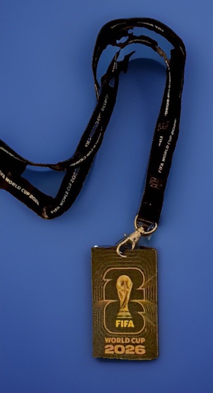 FIFA World Cup 2026 Fan ID Card/Badge/Credential w Lanyard Los Angeles