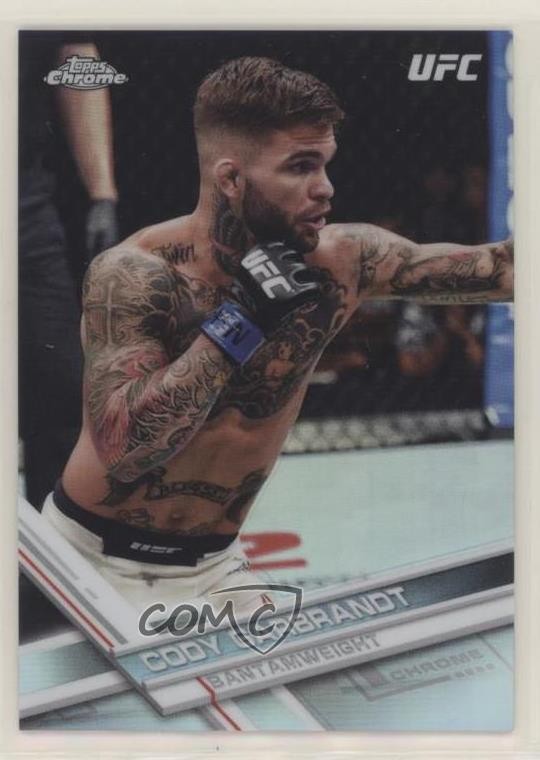 2017 Topps Chrome UFC Refractor Cody Garbrandt #58 Rookie RC 3b3