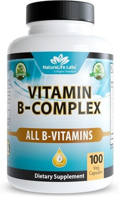 NaturaLife Labs Vitamin B-Complex with Vitamin C, Buy 2 get 3