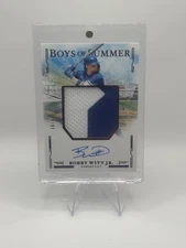 2025 Boys of Summer Bobby Witt Jr Jumbo Patch Auto /49