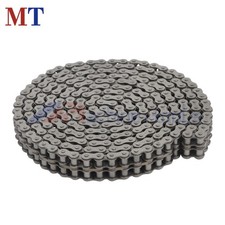  40-2 Duplex Roller Chain 10 FT Heavy Duty with 2 Included Links