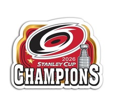 Carolina Hurricanes Decal 2026 Stanley Cup Champions Sticker Full Color Outdoor
