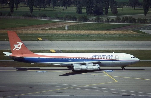 Genuine Aircraftslide/Slide Cyprus Airways Boeing 707-123B 5B-DAK