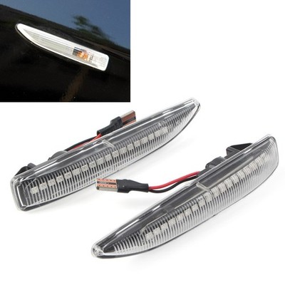 LED Side Marker Light Turn Signal Lamp For BMW 7 Series E65 E66 E67 E68 2001-08