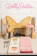 10x Dolly Parton DG exclusive Coffee Collection French Press Spoon Butterfly NEW