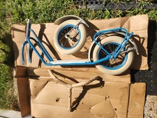 RARE NOS FULL SIZE 49L"x 32H" 1966 FLYING DUTCHMAN SCOOTER BRAKE HOLLAND A+++