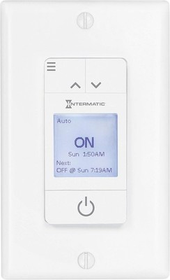 ST700W Ascend 7-Day in-Wall Programmable Timer - Automatic Astronomic Control