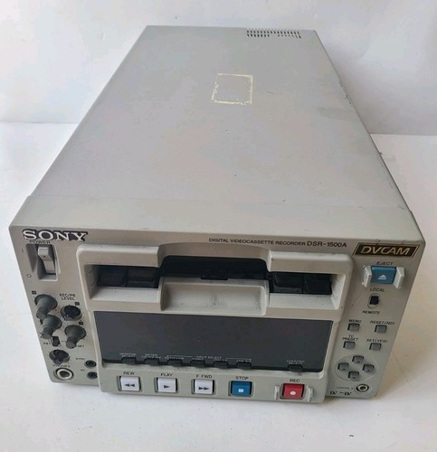 Sony DSR-1500A - DVCAM Digital Videocassette Recorder 0086 drum Hrs - Picture 6 of 10