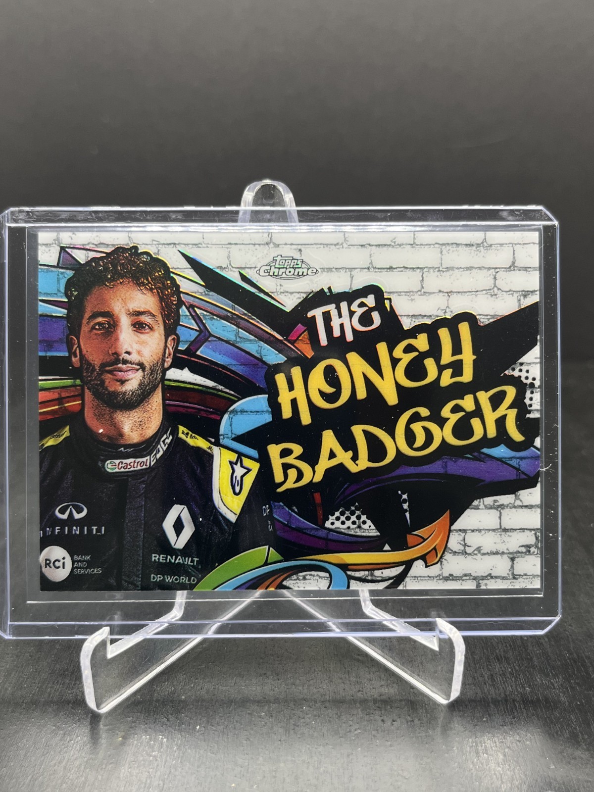 2020 Topps Chrome Formula 1 F1 Daniel Ricciardo Track Tags #TT-7 (C)