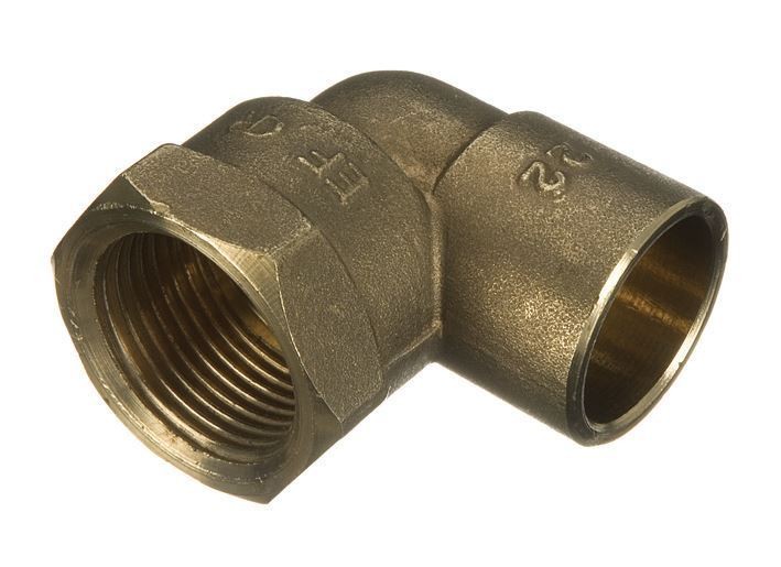 PACK OF 2 - 28mm x 1"" End Feed to Female Iron Elbow - FREE Next-Day Delivery - Image 2
