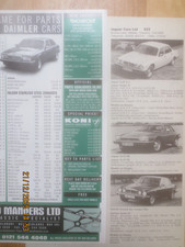 Jaguar XJ6 S1 & S3, XJ40 & XJ12, Jaguar Mk.2 3.8 3.4 & 340 etc Reports & Adverts