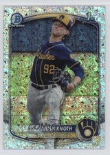 2025 Bowman Chrome Prospects Mini-Diamond Refractor Josh Knoth #BCP-136 y8x