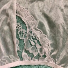 NWT Vintage VANITY FAIR Lace Nouveau Insert BRIEF Panties XL 8 VTG NEW Panty