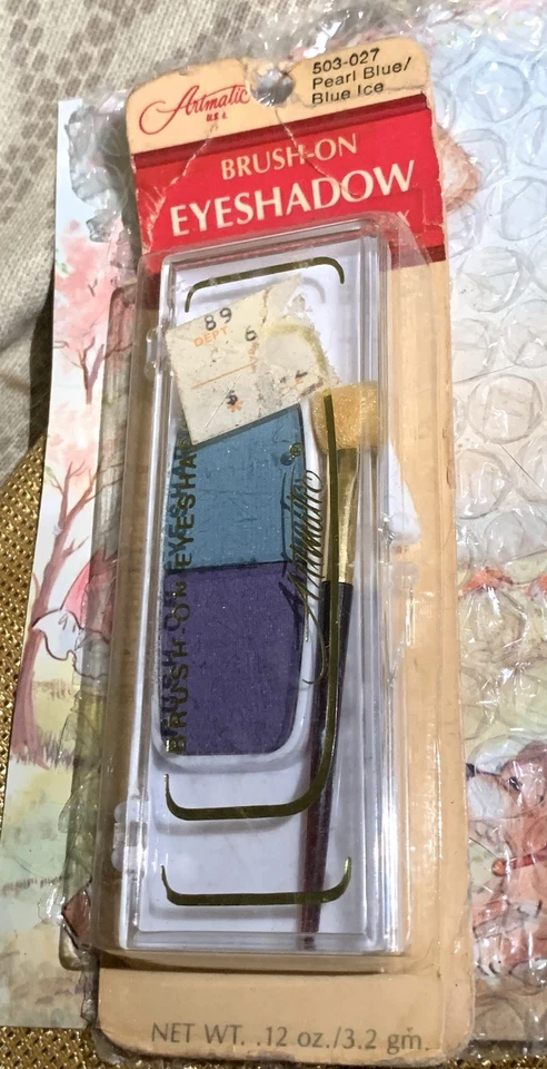 ARTMATIC USA Brush-On Eyeshadow PEARL BLUE/BLUE ICE 503-027 Old stock Sealed - Image 3 of 4