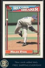 Nolan Ryan 1992 Topps Record Breaker #4 Texas Rangers