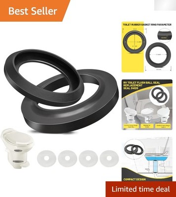 Oyviny 34120 Waste Ball Seal Kit for Thetford Style plus & Style II, RV Toilet S