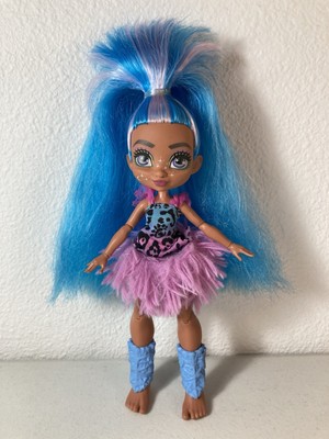 Mattel - Cave Club 8  Tella Doll - Blue Hair, Articulated, Outfit