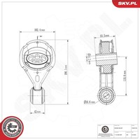 Esen SKV Motorlager Lagerung Motor Hinten FüR Renault Grand ScéNic III 1.4 16V