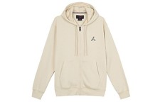 Jordan Embroidered Logo Zip Hoodie With Fleece Lining