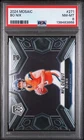 Bo Nix Rookie RC 2024 Panini Mosaic PSA 8 #271 NFL Debut Silver Prizm