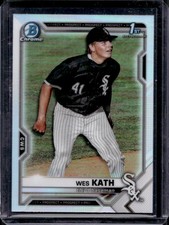 Wes Kath 2021 Bowman Draft Chrome #BDC-43 Refractor