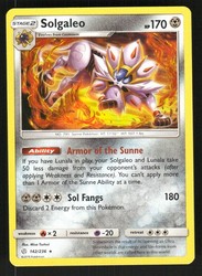 Solgaleo 142/236 Cosmic Eclipse Reverse Holo Rare