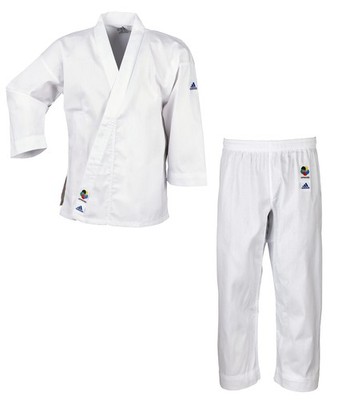 adidas Karate Anzug ''Kids 2 in 1'' speziell für Kinder und Einsteiger K200E