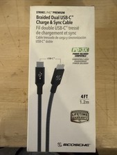 Scosche CCB4-SP Usb -C to Usb-C, 4-ft  Sealed...