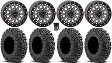 System 3 SB-6 15" Wheels Gm (6+1) 34" MV Tires Polaris Ranger XP 9/1K