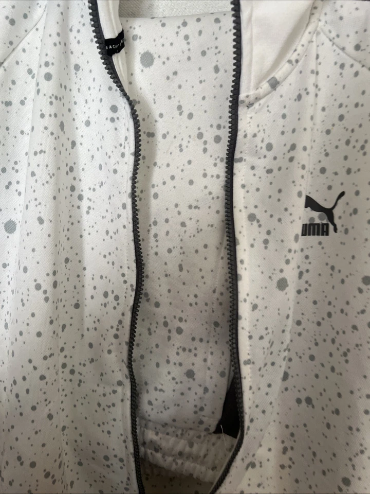CHAQUETA PUMA BLANCA RUIDOSA TRACK AOP T7 Top Hombre talla XL Foto 2 de 4