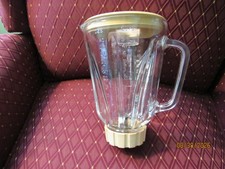 5 Cup 40oz Glass Jar Blender with blender mixer, gasket and lid. All as shown
