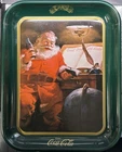 Vintage 1983 Coca-Cola Santa’s Nice Boys & Girls List Christmas Tin Tray