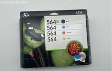 Genuine HP 564 Combo Pack Black XL + Tri Color Ink Cartridge Set EXP 2016