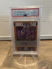 2020 Panini Contenders Optic - ROTY Contenders Autographs Justin Jefferson #ROY2