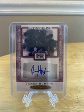 2021 Sage Premier Draft - Autographs James Hudson #A71 Red (AU, RC)