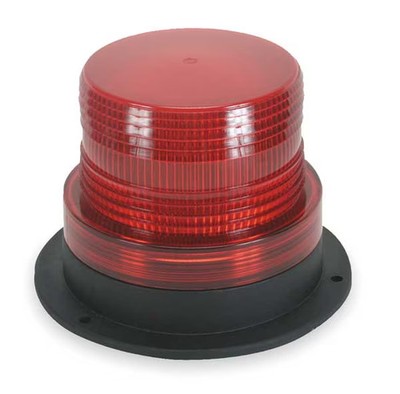 Zoro Select 2ERT1 Warning Light, Strobe, Red, 12 to 80VDC