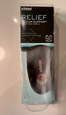 Orthaheel Relief Medium Support Full Length Leather Shoe Insoles 21RF06