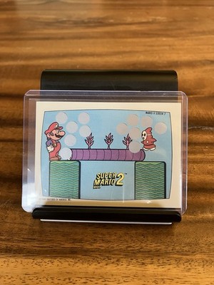 Super Mario Bros. 2 1989 Topps Nintendo Scratch-Off UNSCRATCHED