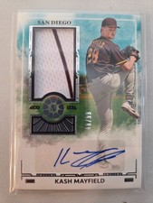 Kash Mayfield Prospect Material Auto 48/99 2025 Panini Boys of Summer Baseball