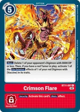 Crimson Flare BT11-097 C Dimensional Phase Digimon TCG