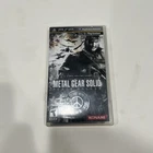 Metal Gear Solid Peace Walker PlayStation Portable PSP Complete CIB Tested Rare