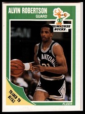 1989-90 Fleer #90 Alvin Robertson