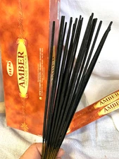 Hem Amber Incense  4 Pack