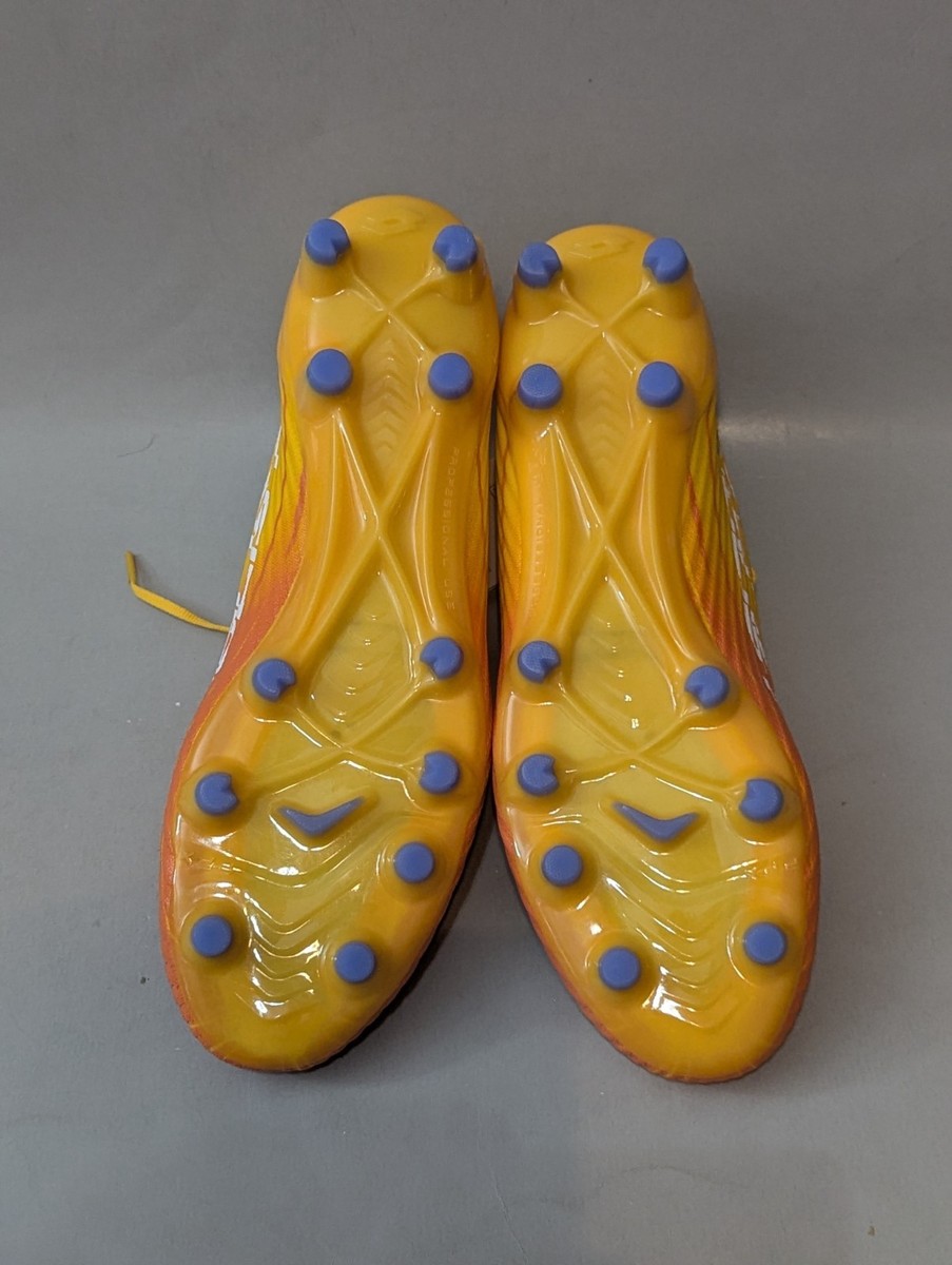 Lotto SOLISTA サッカーシューズ サイズ 28.5 Lotto Solista 200 IX FG Soccer Cleats Mens 9 Ray Yellow Orange
