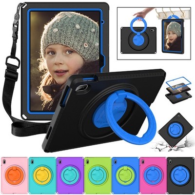 For iPad (A16) 11th Gen 11'' / 10th Gen 10.9'' Rotating Case with Screen Protector