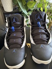Nike Air Jordan 6 Rings Black Ice White Space Jam Concord 322992-011 sz 10.5 Men