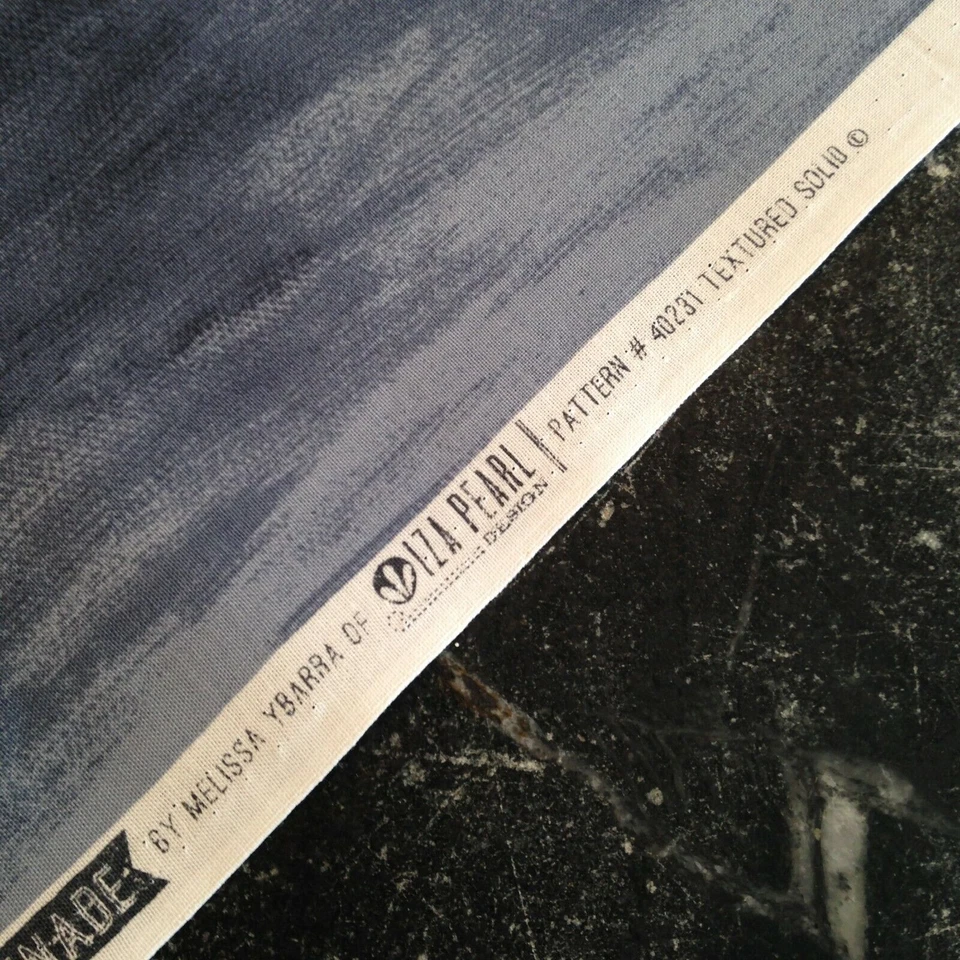 Iza Pearl Sunshine Serenade Quilt Fabric Gray Texture Solid Melissa Ybarra 40231 - Image 4 of 4