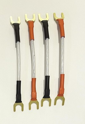A1 Sound Performance XT25 Lautsprecherkabel Bi-Wire Bridging Links 10 cm 10 cm 