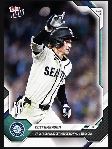 2026 Topps Now 515 Colt Emerson