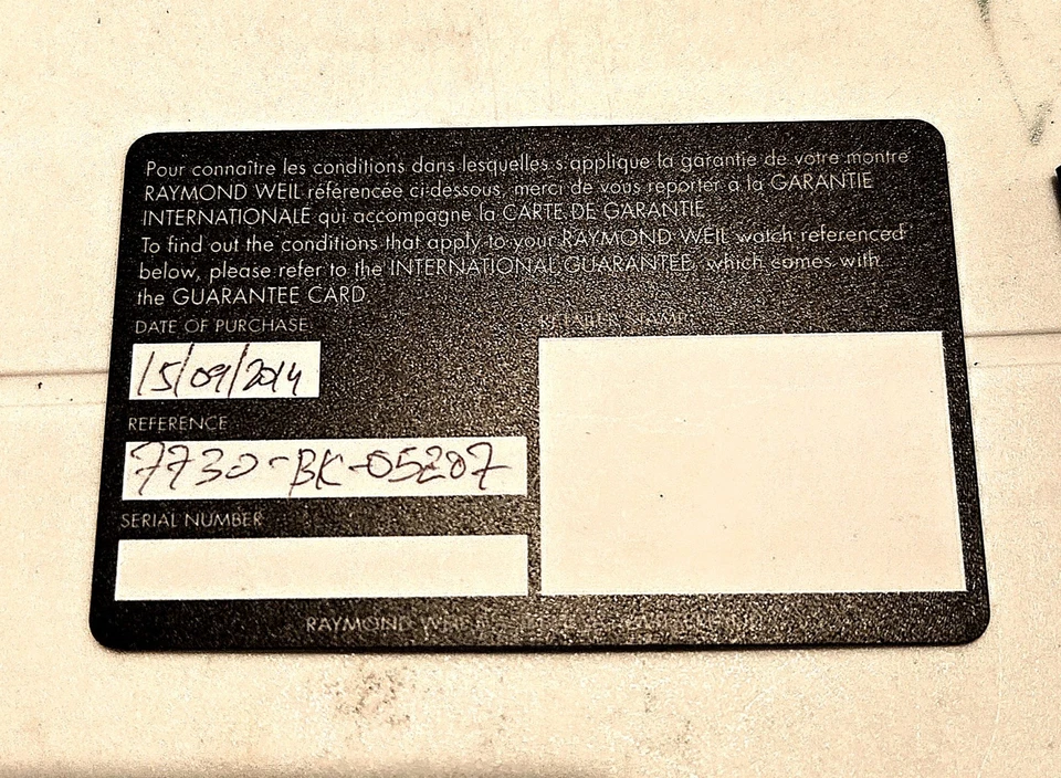 Reloj Automático RAYMOND WIL 7730-BK-05207 Freelance Cronógrafo Taquímetro  Foto 2 de 4